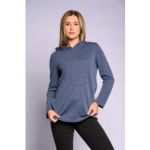 Knit Hoodie Top