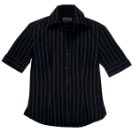 Civic Blouse Short Sleeve Ladies - 5XL Navy white