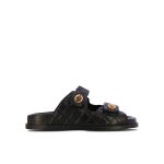 Double Strap Sandals -black
