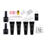 Polygel Nail Kit Complete Set With Uv Lamp And Slip Solution