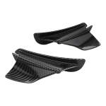 Motorcycle Winglet Aerodynamic Wing Kit Spoiler Style:glossy Carbon