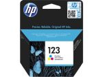 HP 123 Tri-colour Ink Cartridge Blister Pack