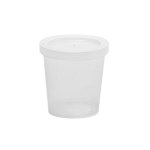 Plastic Tub & Lid – 30ML