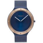 Note Ocean Blue Rose Gold 42MM Watch - V285GXSLML
