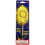 Happy Birthday Sparkling 9 Candle