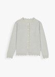 Scallop Lurex Cardigan