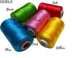 AR Threads Goelx Silk Thread Shiny And Soft Thread For Jewelry Making-tassel Making- Embroidery. 5 Popular Jewelry Making -embro