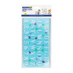 Marlin Capital Letter Stencil With Ruler Marking Pack Of 12