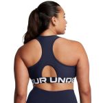 Under Armour Women's Heatgear Armour Mid Branded Training Sports Bra