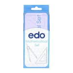 Edo Math Sets 9 Piece In Metal Container Pack Of 12