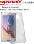 Promate CRYSTAL-S6 Crystal Clear Shell