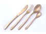 Nicolson Russell Private Collection Buddha Rose Gold Cutlery Set 24 Piece