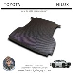 Toyota Hilux GD6 Revo Baobab 8MM Rubber Load Bin Mat For