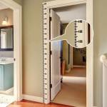 Kids' Growth Chart Wall Sticker - Easy-to-read Height Measurement Ruler For Boys Durable Plastic Home Decor