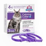 3 Pack Calming Collar Efficient Relieve Reduce Anxiety Stress Pheromones Calm Relaxing Comfortable Breakaway Collars Adjustable