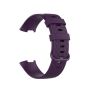 Silicone Replacement Strap For Fitbit Charge 3/4 M/l -purple