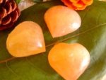 Pink Selenite Heart 5-6 Cm