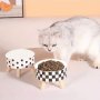 Elevated Cat Feeder Set With Slow Feed Bowl - Non-slip Raised Pet Food And Water Dishes For Cats Cat Food Bowl Cat Bowl