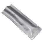 Pabck 200 Pack 1.57X2.16 Inch Inside Size 1.17X1.76 Inch Coffee Powder Food Storage Bags Heat Seal Pure Mylar Foil Bag Vacuum Sa
