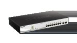 D-link 8-PORTS 10 100 1000BASE-T Poe Smart Switch Plus 2 Sfp Ports - 130W Poe Budget