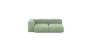 Two Module Chaise Sofa - Cord Velours - Duck Egg - 199CM X 115CM