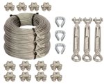 Acconet. Acconet Lattice Mast AF480 Guy Rope Kit 12M-MAST-GR12
