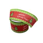 Grinch Ribbon 9.1M 6.3CM - Merry Grinchmas