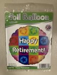 Happy Retirement Balloon 18