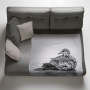 Cape Turtle Dove Tortelduif Streptopelia Capicola Light Weightfleece Blanket By Fanie Heymans