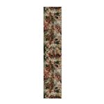 Mix Of Earth Toned Flowers Table Runner