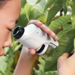 New Children's Microscope Portable MINI Microscope Toy Handheld Science Microscope Can Be Connected To Mobile Phone And Can Be R