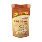 Safari Raw Cashews 100G