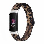 Fitbit Killer Deals Stretchy Elastic Nylon Strap For Luxe- Leopard - Best Bargains Online