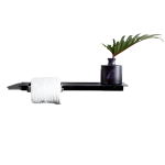 Toilet Roll Holder - Black