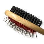 Wooden Double Sided Brush 17.5 X 5CM - 23 X 7CM