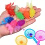 10PCS Multicolor Simulation Rubber Goldfish Bath Toy Water Play Games Toys Bathing Shower Gifts Random Color