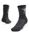 Unisex Ua Playmaker Project Rock Crew Socks - Black XL