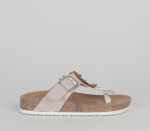 Cork Thong Sandal - 4 Kids Mauve