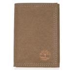 Timberland Nylon Embroidered Trifold Wallet - Khaki