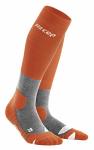 Cep Merino Wool Hiking Tall Compression Socks Sunset grey Women II Sm