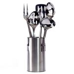 Kitchen Utensil Set 6 Piece Stainless Steel