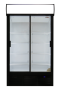 784L Double Glass Door Upright Beverage Cooler