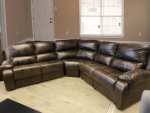 Corner Lounge Suite – Dark Brown