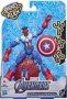 Marvel Avengers Bend And Flex 6 Action Figure - Captain America