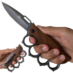 Knuckle Knife Folding Pocket Knife And Knuckle Duster