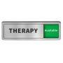 Decor Self-adhesive Acrylic Office In Use/available Sliding Door Sign- 20CM