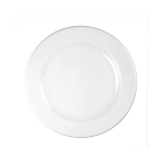 Churchill - Profile Plate White - 23CM Set Of 12