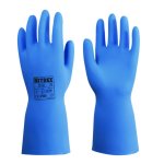 Chemical Protective Gloves Nitrex 612 XL 10 Nitrile Blue Pack Of 10 Pair