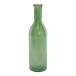 Large Green Glass Bottle Vase Khaki 50CM