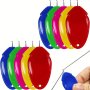 6pcs Colorful Oval Shaped Needle Threaders DIY Needle Threader Sewing Tool For Sewing Crafting Knitting Craft Quilting